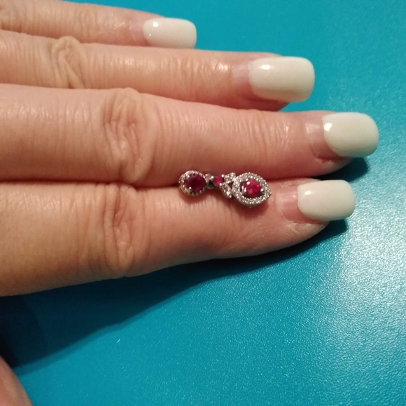 NWOT Jewelry - RUBY EARRINGS